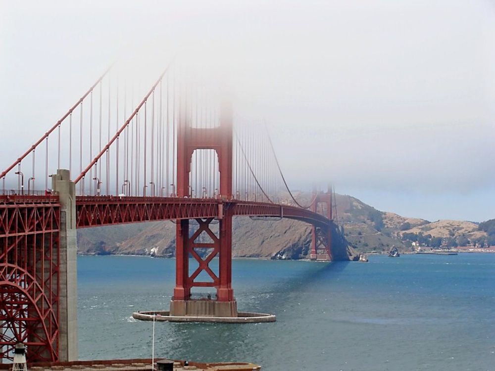 2023 North America, USA, California, San Francisco, Golden Gate bridge